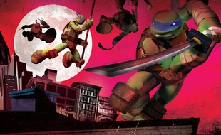 Les tortues Ninja 3D, actuellement diffusées sur France 4