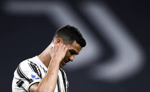 Cristiano Ronaldo lors de Juventus-Milan AC, le 9 mai 2021.