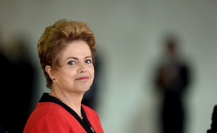 La présidente du Brésil, Dilma Rousseff, le 17 juillet 2015 à Brasilia