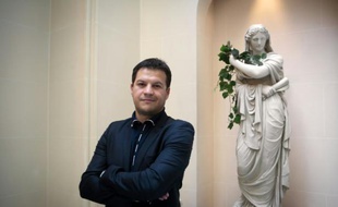 L'écrivain français Guillaume Musso le 8 mars 2011 à Paris