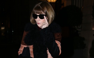 Anna Wintour, le 27 février 2018 à Paris pendant la Fashion Week.