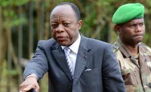 Le Général Jean-Marie Michel Mokoko le 7 mai 2014 à Bangui