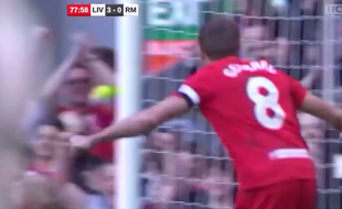 Steven Gerrard, buteur et homme du match
