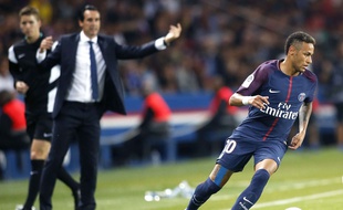 Neymar et Unai Emery