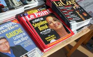Illustration, Le Point en kiosque