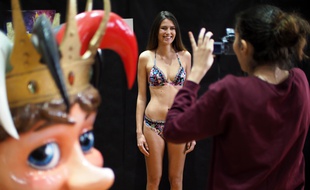 Les candidates ont défilé en maillot de bain