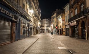 De 21h à 6h, Toulouse va ressembler à ça. Illustration.