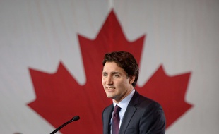Justin Trudeau, le leader des libéraux canadiens, à Montréal, le 20 octobre 2015.