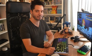 François Bertrand, le fondateur du studio la Moutarde, à Montpellier.