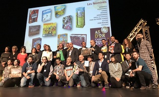 L'ensemble des nominés ce jeudi soir au Palais des festivals de Cannes.