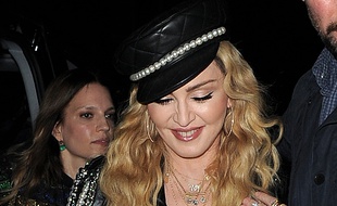 La chanteuse Madonna à Londres