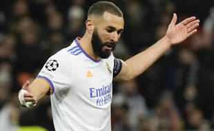 Karim Benzema, encore une fois buteur avec le Real en Ligue des Champions, mardi contre le Shakhtar Donetsk à Kiev.