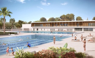 En octobre 2019, le stade nautique d'Antibes disposera de deux bassins de 50 m.
