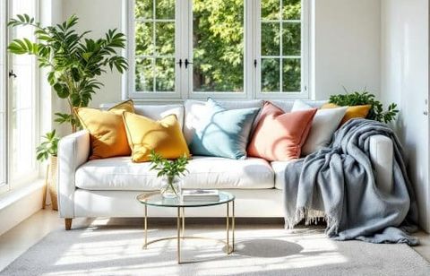 L’astuce déco rapide pour une maison fraîche et lumineuse tout l’été se réalise en quelques minutes !