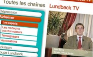 Lundbeck TV propose 200 vidéos d'experts, de patients et d'aidants.