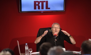 Laurent Ruquier, le 25 août, dans les studios de RTL, à Paris.