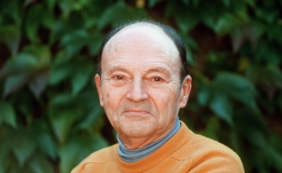 L'écrivain Michel Tournier en 1996