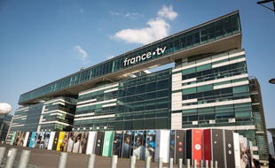 Le siège de France Télévisions, à Paris (15e), le 1er avril 2019.