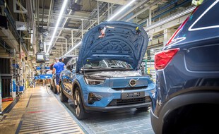 Lancement en Belgique de la production de la Volvo C40