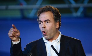Luc Chatel, le 15 septembre 2012, lors d'un congrès de l'UMP à Samoëns (Haute-Savoie).