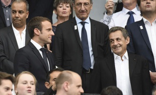 Emmanuel Macron et Nicolas Sarkozy