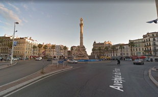 La place Castellane à Marseille.