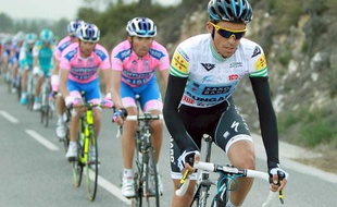 Alberto Contador lors du Tour de Catalogne, le 26 mars 2011