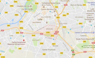 La quartier Moulins, à Lille.