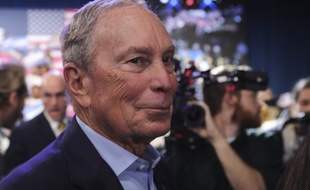 Mike Bloomberg, le 3 mars 2020 à West Palm Beach (Etats-Unis).