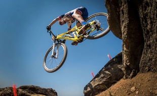 Peter Sagan à l'entraînement, à Rio