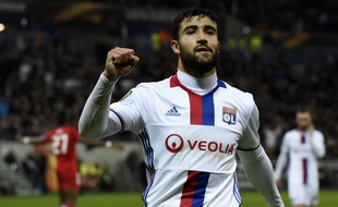 Nabil Fekir a inscrit son premier triplé de la saison, ce jeudi face à Alkmaar.