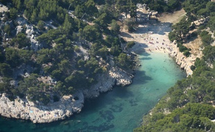 Le parc national des Calanques, à Marseille, le 30 juin 2015.