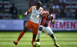 Jean-Michaël Séri sous le maillot du Gym en 2018.