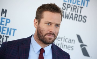 L'acteur américain Armie Hammer au 34e Film Independent Spirit Awards, le 23 février 2019 à Los Angeles