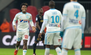 Michy Batshuayi à Marseille le 29 novembre 2015
