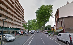 La route de Blagnac, à Toulouse.
