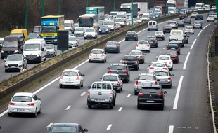 Des bouchons sur le périphérique toulousain. (Illustration)