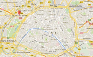 Capture d'écran de Neuilly-sur-Seine (Hauts-de-Seine).