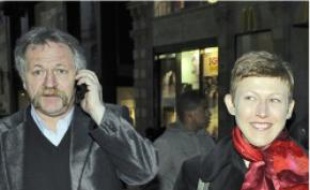 José Bové et sa fille Marie, la semaine dernière à Bordeaux.