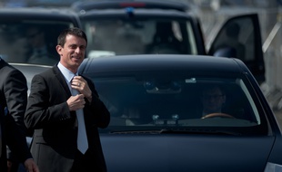 Manuel Valls au salon du Bourget, le 19 juin 2015