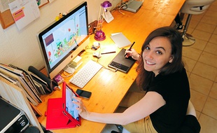 Marina Roel, fondatrice d'Iboo Interactive, est l'une des conceptrices du livre pour enfants Moutcho et Pitrouille.