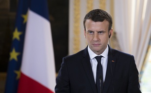 Emmanuel Macron à l’Élysée, le 3 juin 2017 à Paris.