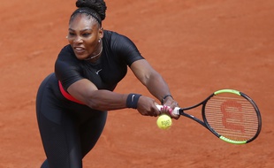 Serena Williams, lors du premier tour de Roland-Garros