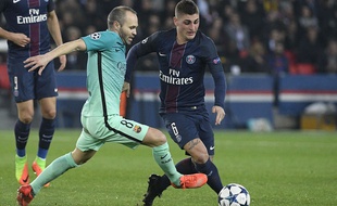 Verratti sera-t-il à place d'Andrès Iniesta dans le futur ?