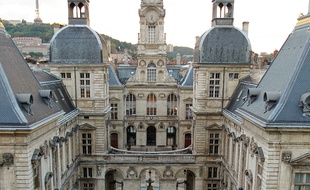 La mairie de Lyon, le 23 octobre 2013. C Villemain/20 Minutes