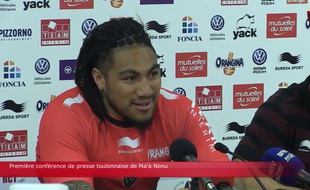 Ma'a Nonu est arrivé à Toulon le 23 novembre 2015