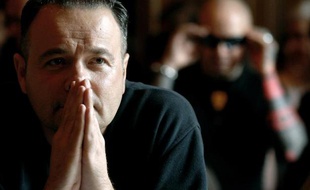 Thierry Ehrmann, président-fondateur du groupe Artprice, espère lancer son activité de vente aux enchères d'art en ligne d'ici 2015 aux Etats-Unis, le 9 juin 2006 à Lyon