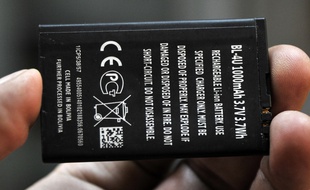 Une batterie de téléphone portable (illustration).