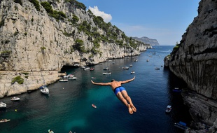 Lionel Franc aka Loulou le plongeur des calanques.