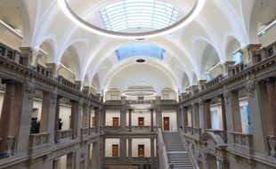 Le palais de justice de Strasbourg.